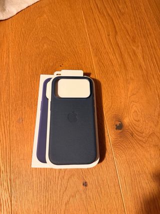 Funda de trenzado tecnico iphone 17 pro azul