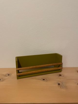 Porta Spezie in legno stile Country