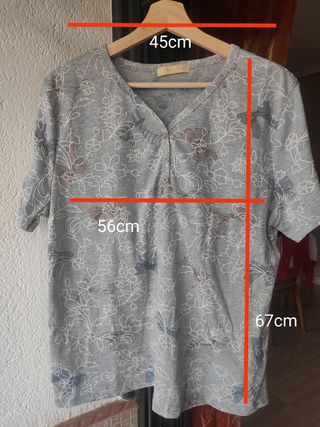 Camiseta estampada floral