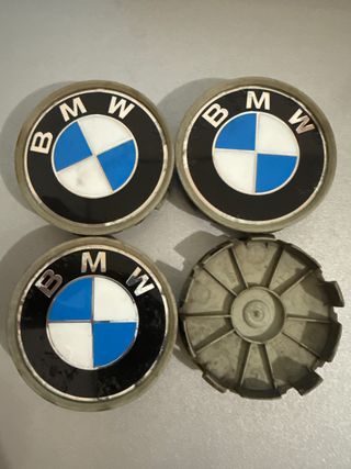 Insignias Tapacubos BMW (4 unidades)