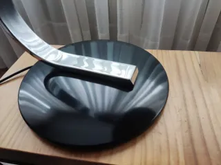 Lámpara Fase Metal Negra