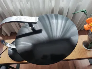 Lámpara Fase Metal Negra