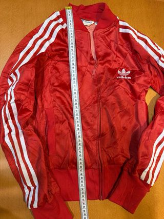 Adidas Originals Kids Track Jacket Red Vintage Y2K