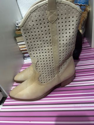 Botas Hispanitas Beige