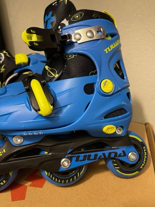 Pattini inline blu per bambini 27/30