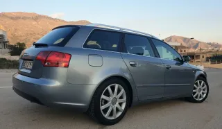 AUDI A4 S-LINE FAMILIAR PEGATINA B MANUAL NACIONAL