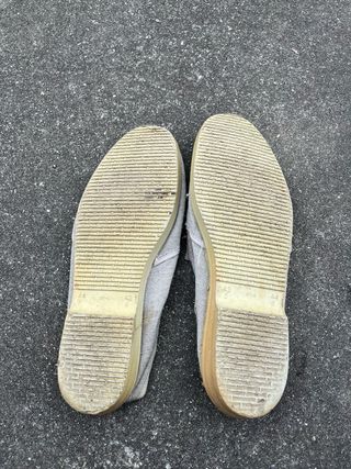Alpargatas beige hombre