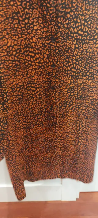 Vestido camisero Bimba y Lola animal print