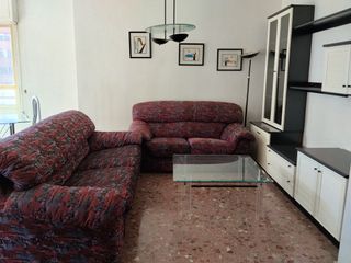 Sofá 3+2 plazas tela roja