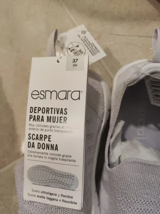 Zapatillas Esmara Beige Talla 37