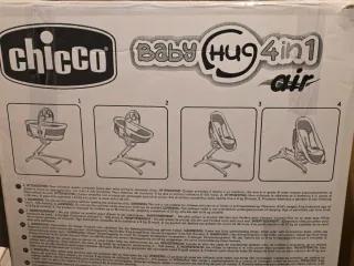 Chicco Baby Hug 4in1 Air CUNA - TRONA - SILLA -