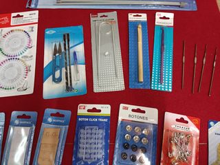 Artículos de costura variados