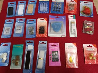 Artículos de costura variados