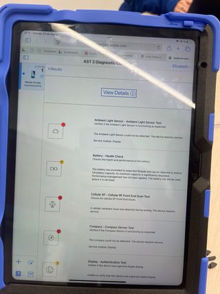 iPhone 12 mini Roto Negro