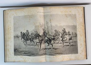 La vida militar en España - Barado y Cusachs 1888