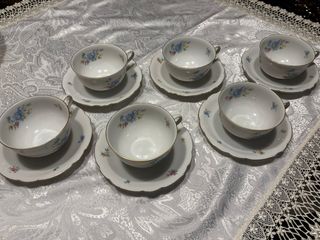 Set 6 Tazze Bavaria Fiori