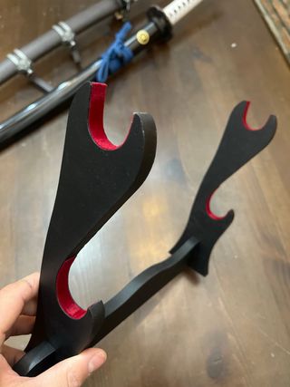 Katanero negro decoración