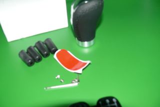 Manete mudanças carro universal preto/verde