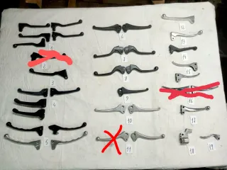Manetas freno y embrague varias