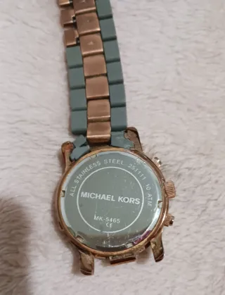 Reloj Michael Kors MK5465 Mujer Oro y Teal