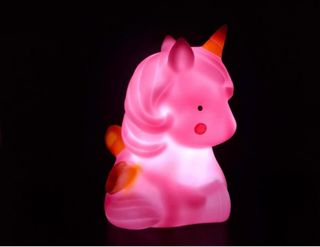 Lámpara LED Unicornio Rosa