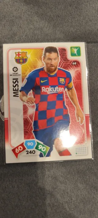 Cromo Messi FC Barcelona Adrenalyn XL LaLiga