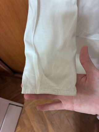 Camiseta Massimo Dutti Blanca Mujer