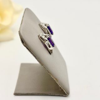 Pendientes Oro 18kt con Amatista