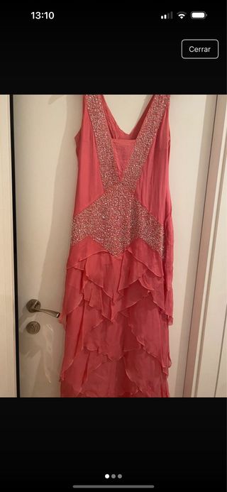 Vestido Purificación García rosa