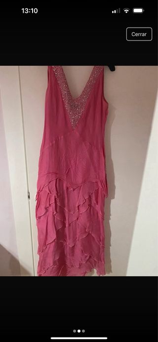 Vestido Purificación García rosa