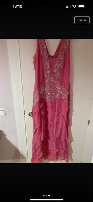 Vestido Purificación García rosa