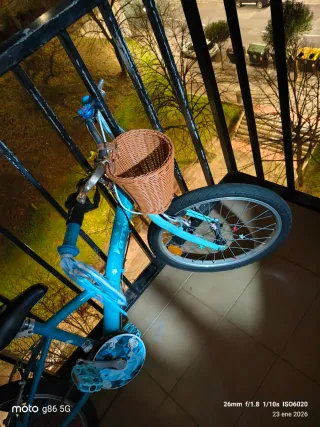 Bicicleta infanti niñ@s 6 a 9 años (120a 135 cm).