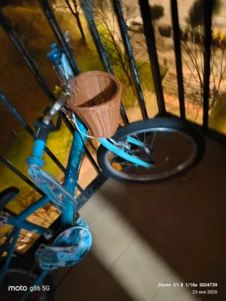 Bicicleta infanti niñ@s 6 a 9 años (120a 135 cm).