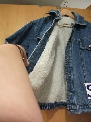 Chaqueta vaquera Talla S y camisas