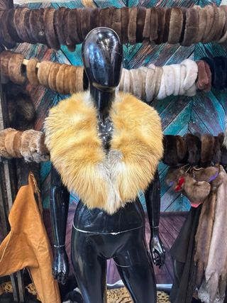 Collo pelliccia volpe