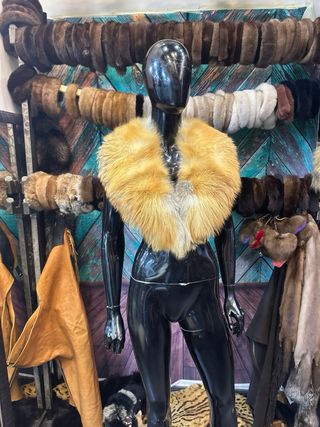 Collo pelliccia volpe