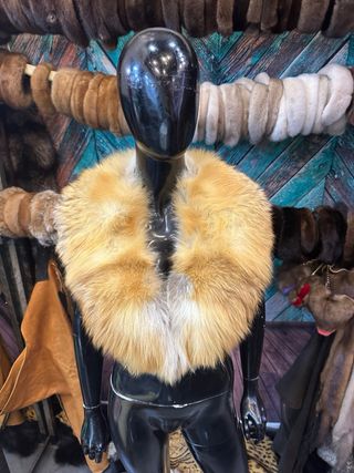 Collo pelliccia volpe