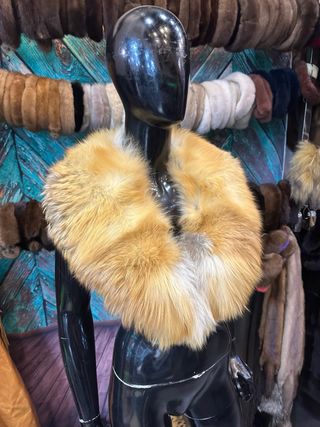 Collo pelliccia volpe