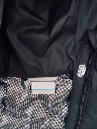 Plumas Columbia Mujer Talla XS Negra sin estrenar