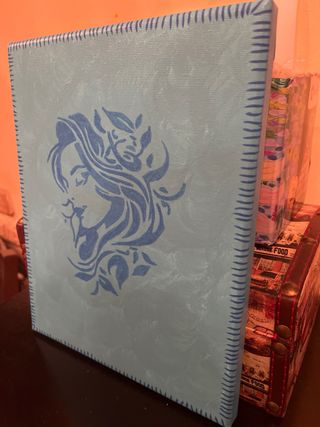 Lienzo pintado a mano 2 unidades