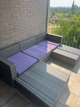 Conjunto Muebles Exterior Vida XL