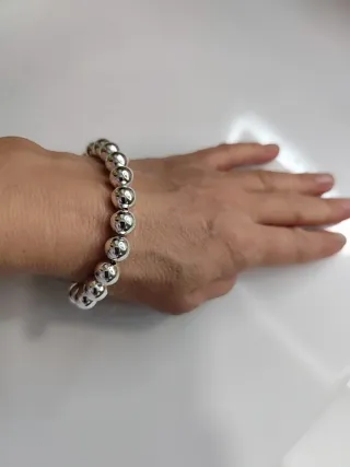Pulsera Bolas Plata