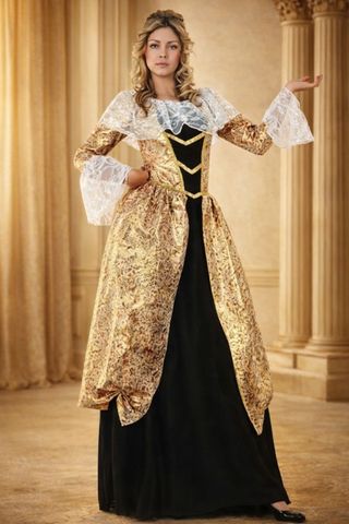 Disfraz Marquesa Mujer Talla M-L Carnaval