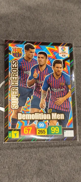 Cromo Superhéroes FC Barcelona - Demolition Men