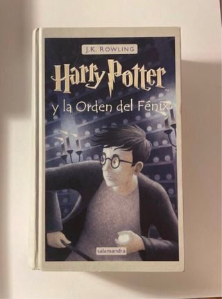 Libro saga Harry Potter 5