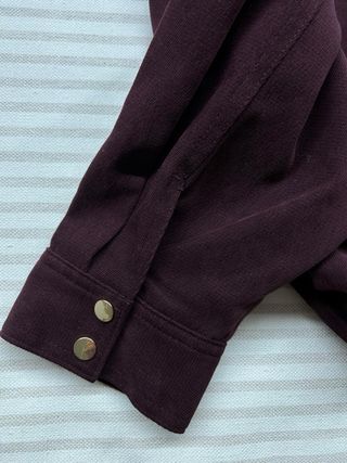 Bomber Zara Morado Talla L