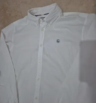 Camisa Blanca Talla L Marca el Ganso.