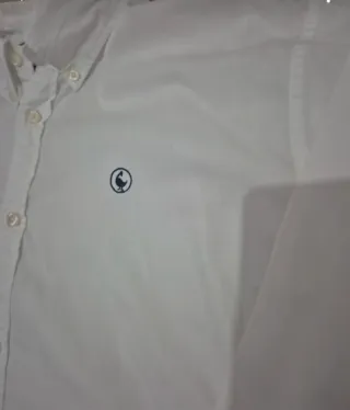 Camisa Blanca Talla L Marca el Ganso.