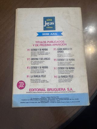 Cómic serie azul, Ester y su mundo
