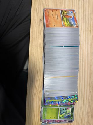 Lote Pokémon 151 Coreano Mas de 170 cromos De todo